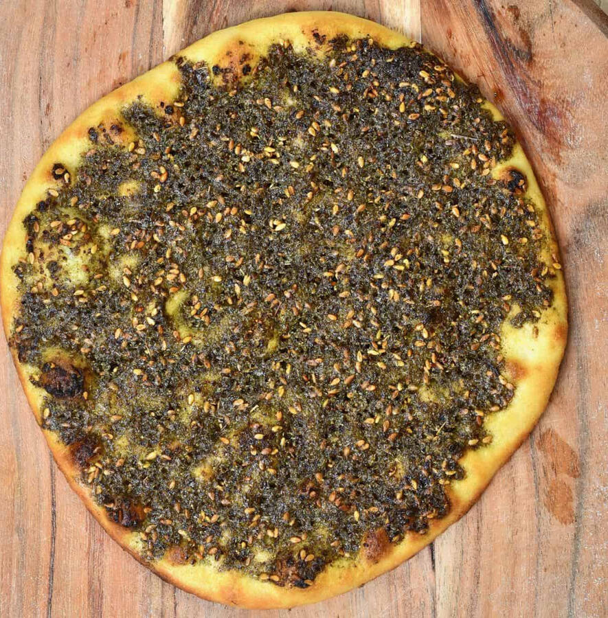 Manakish-Zaatar